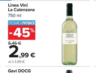 Linea Vini La Calenzana