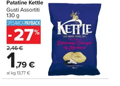 Patatine Kettle Gusti Assortiti
