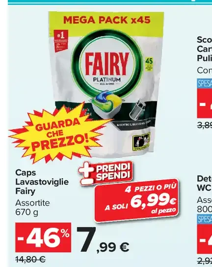 Caps Lavastoviglie Fairy