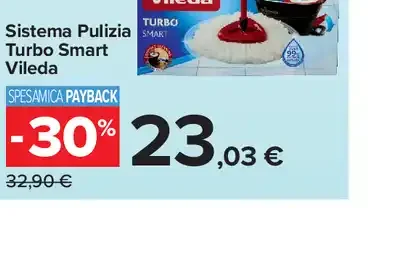 Sistema Pulizia Turbo Smart Vileda