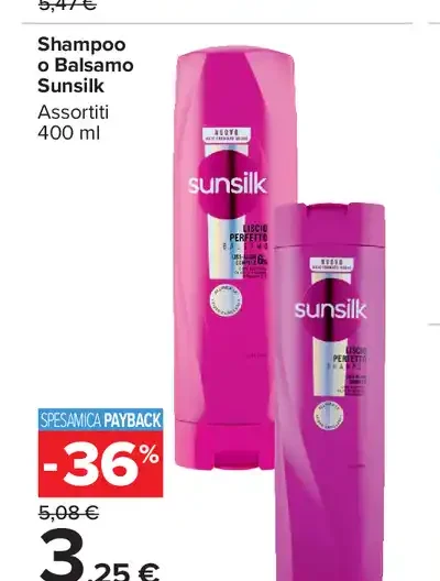 Shampoo o Balsamo Sunsilk