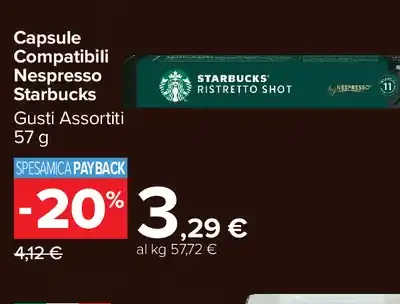 Capsule Compatibili Nespresso Starbucks