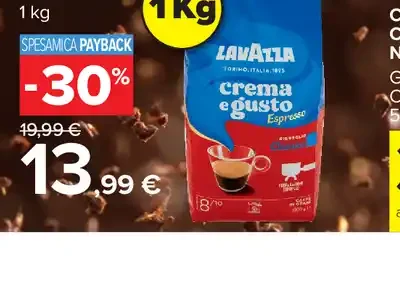 Caffè in Grani Lavazza Crema e Gusto Espresso