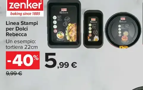Linea Stampi per Dolci Rebecca