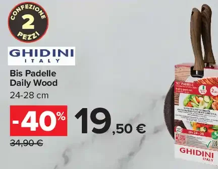 Bis Padelle Daily Wood