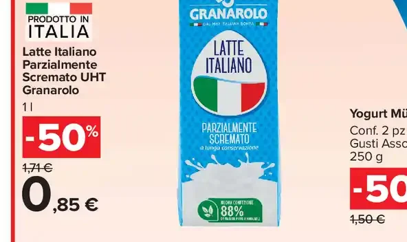 Latte Italiano Parzialmente Scremato