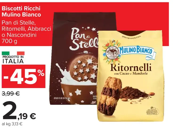 Biscotti Ricchi Mulino Bianco