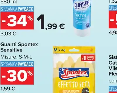 Spray vetri