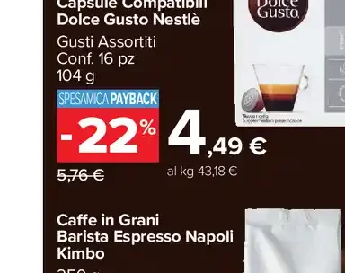 Capsule compatibili Dolce Gusto Nestlé