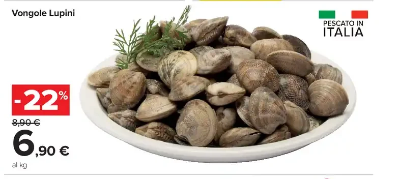 Vongole lupini