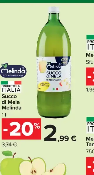 Succo di mela Melinda