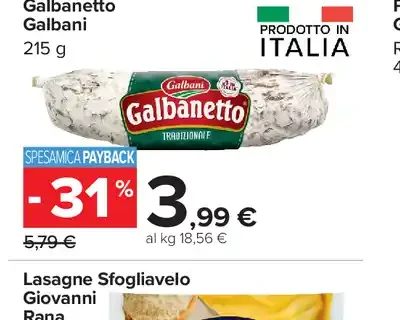 Galbanetto Galbani