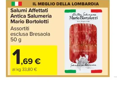 Salumi Affettati Antica Salumeria Mario Bortolotti