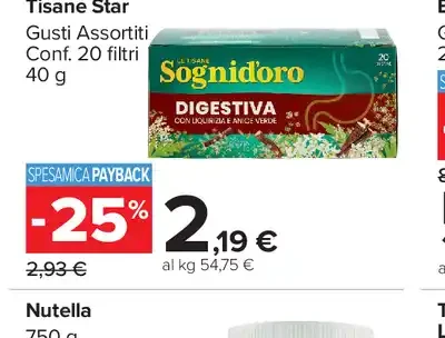 Tisane Star Sognidoro