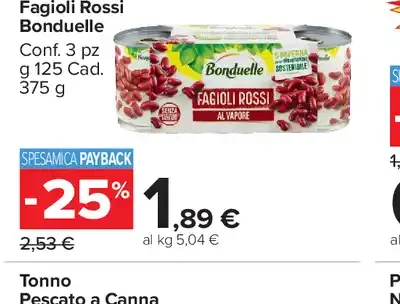 Fagioli Rossi Bonduelle