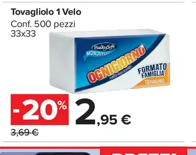 Tovagliolo 1 Velo