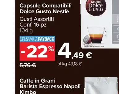 Capsule compatibili Dolce Gusto