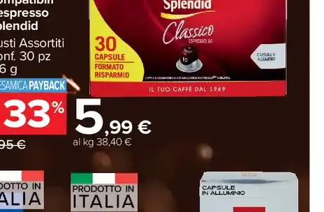 Capsule compatibili Nespresso Splendid