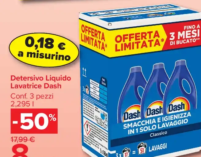 Detersivo Liquido Lavatrice