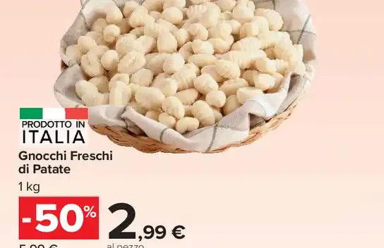 Gnocchi Freschi di Patate