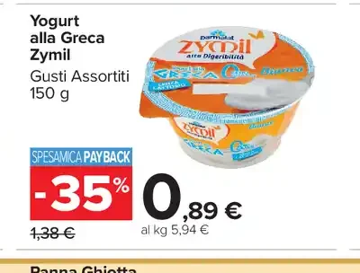 Yogurt alla greca Zymil