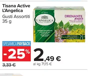 Tisana Active L'Angelica