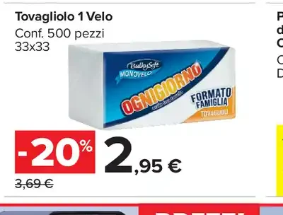 Tovagliolo 1 Velo