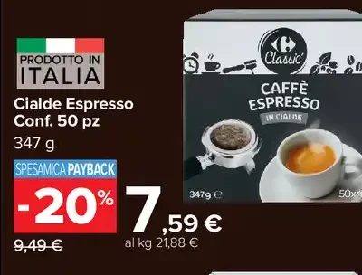 Cialde espresso