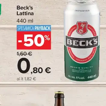 Beck’s Lattina