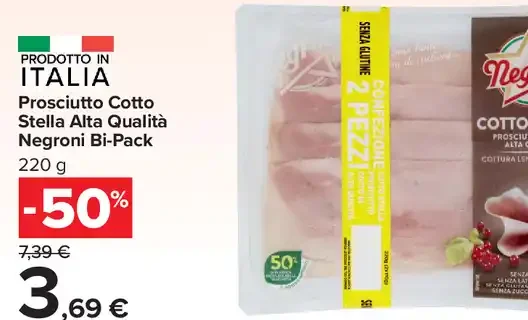 Prosciutto cotto
