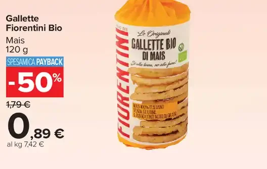 Gallette di mais bio