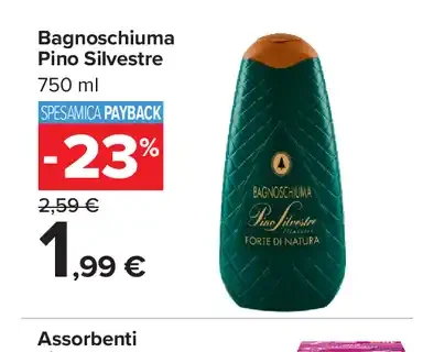 Bagno schiuma Pino Silvestre