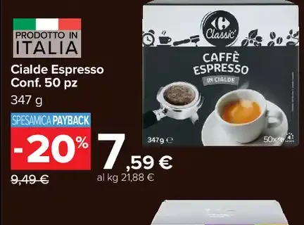 Cialde espresso