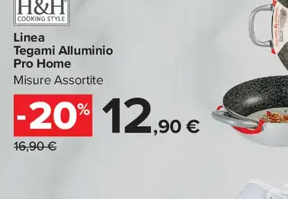 Linea Tegami Alluminio Pro Home