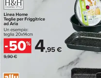 Teglie per Friggitrice ad Aria