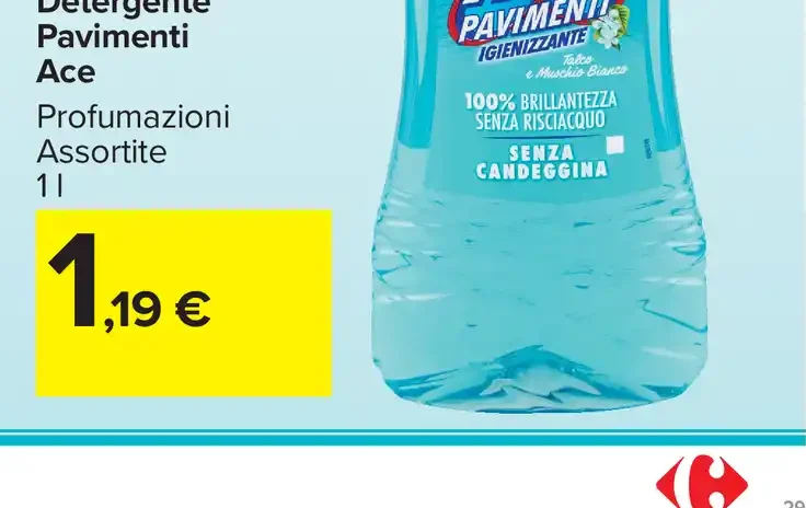Detergente pavimenti Ace