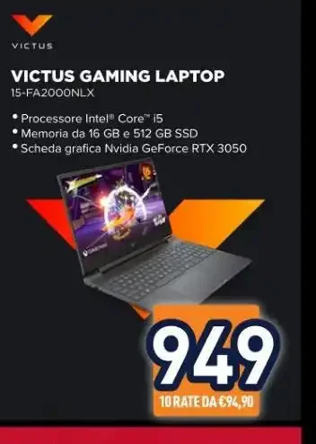 Victus Gaming Laptop 15-FA2000NL