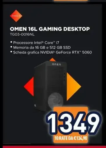 OMEN 16L Gaming Desktop TG03-0016NL