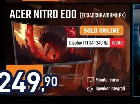Acer Nitro EDO ED34CURW0BMIIPX