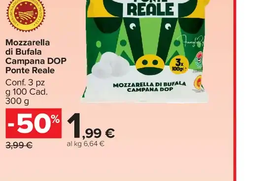 Mozzarella di bufala Campana DOP