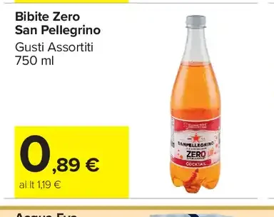 Bibite Zero San Pellegrino