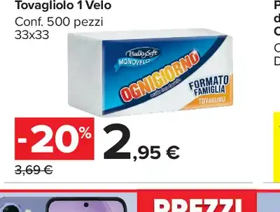 Tovagliolo 1 Velo