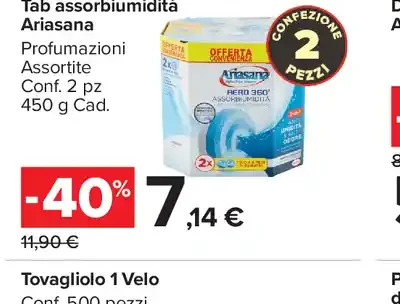 Tab Assorbiumidità Ariasana