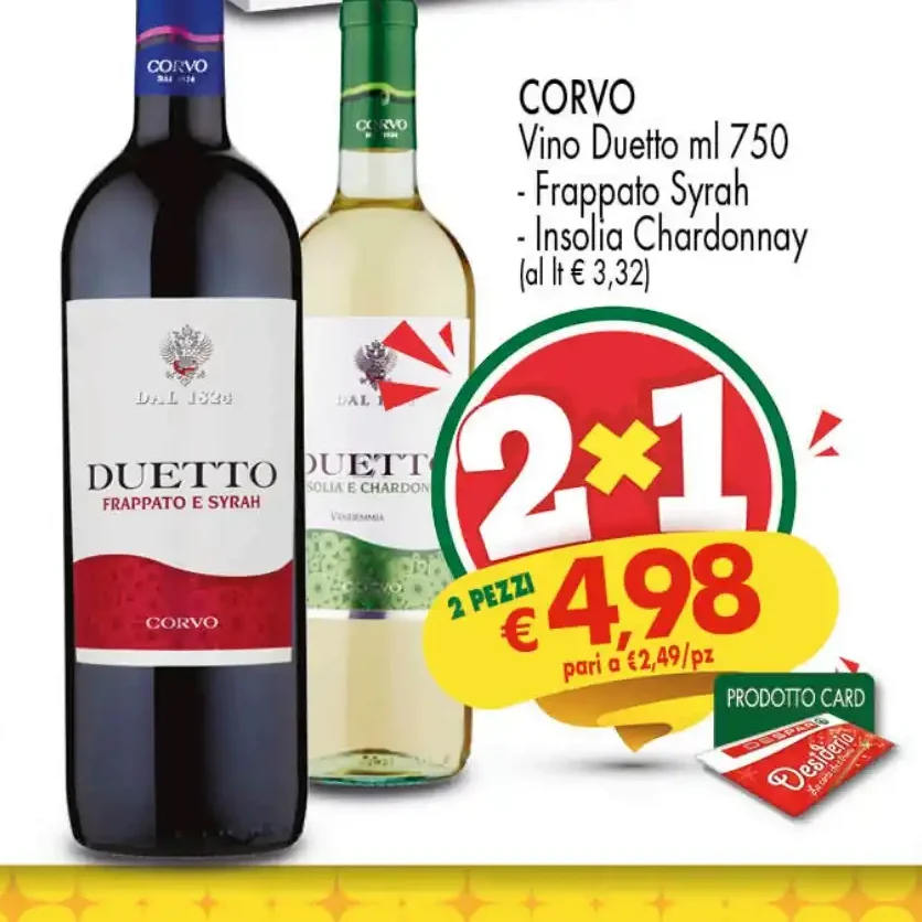 Vino Duetto 750 ml