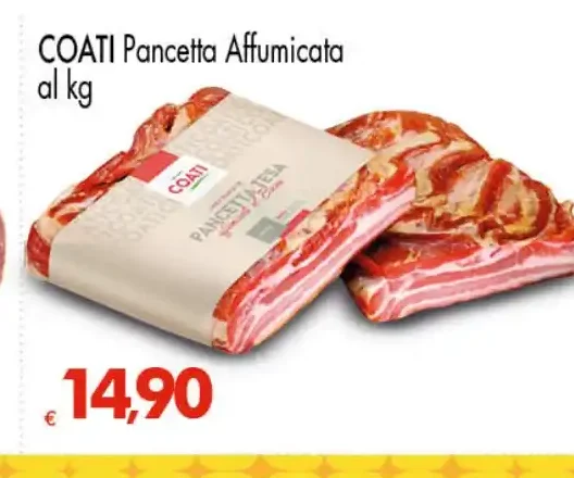 Pancetta affumicata Coati