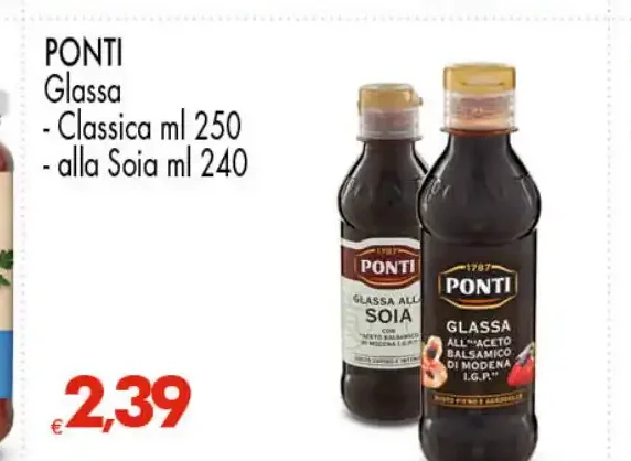 Glassa Classica/alla Soia
