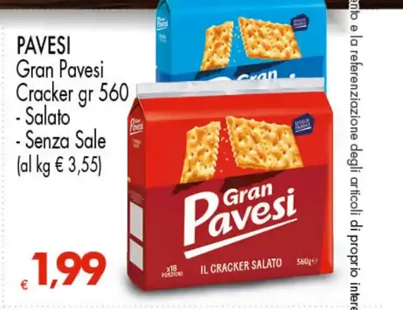 Gran Pavesi Cracker