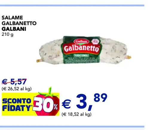 Salame Galbanetto Galbani
