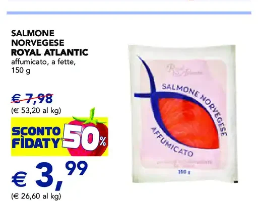 Salmone norvegese Royal Atlantic