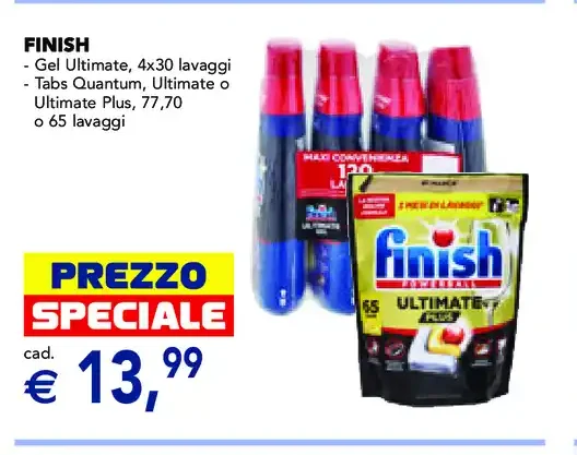 Finish Gel Ultimate o Tabs Quantum
